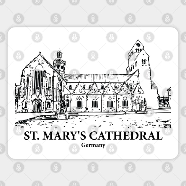 St. Mary's Cathedral - Germany Magnet by Lakeric